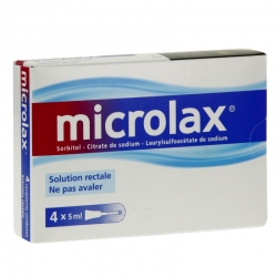 Microlax solution rectale 4x5ml