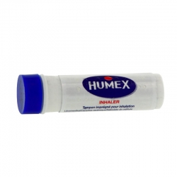 Humex inhaler 1 tampon imprégné pour inhalation
