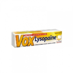 Voxlysopaine goût citron 18 pastilles