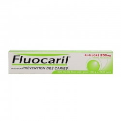 Fluocaril bifluore 250mg menthe pâte dentifrice 93,75g