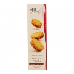 Milical nutrition saveur chocolat 12 biscuits
