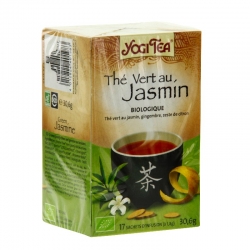 Yogi tea thé vert au jasmin 17 sachets