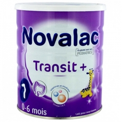 Novalac transit + lait pour nourrissons 0 à 6 mois 800g