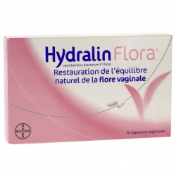 Hydralin flora 10 capsules vaginales