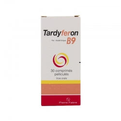 Tardyferon b9 30 comprimés pelliculés