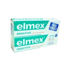 Elmex sensitive dent duo vert 2 x 75ml