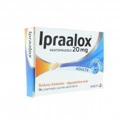 Ipraalox 20 mg 14 comprimés gastro-résistant