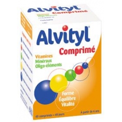 Urgo alvityl multivitamines 40 comprimés