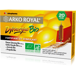 Arkoroyal dynergie bio complexe stimulant 20 ampoules