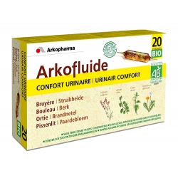 Arkopharma arkofluide confort urinaire 20 ampoules