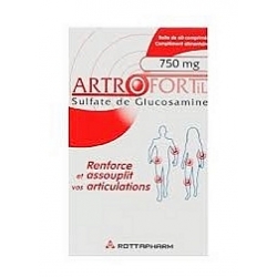 Rottapharm artrofortil 750mg 60 comprimés