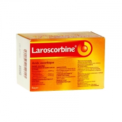 Laroscorbine 500mg sans sucre 30 comprimés à croquer édulcoré à l'aspartam