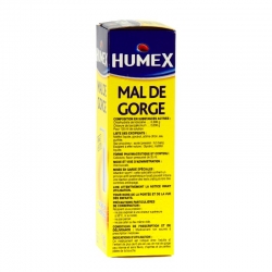 Humex mal de gorge collutoire flacon pressurisé 35ml