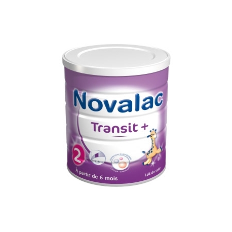 Novalac lait transit + 2ème âge à partir de 6 mois 800g