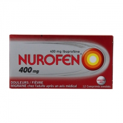 Nurofen 400mg 12 comprimés enrobés