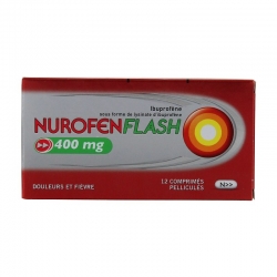 Nurofenflash 400mg 12 comprimés pélliculés