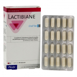 Pilèje lactibiane cnd 5m 40 gélules