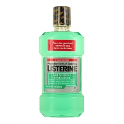 Listerine bain de bouche anti-bactérien fluor 500ml