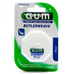 Gum butlerweave 1155 fil dentaire ciré 55m