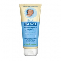 Klorane bébé shampoing doux démêlant 200 ml