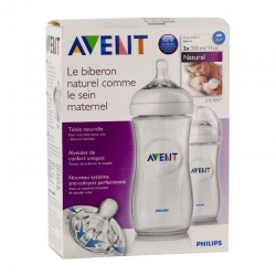 Philips avent biberon natural lot 2x330ml