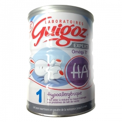 Guigoz Lait infantile expert lait HA 1er âge 800gr