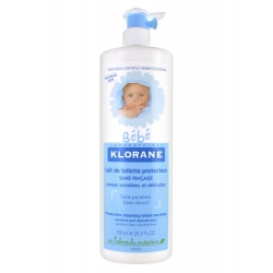 Klorane Bébé Lait de Toilette Protecteur Sans Rinçage 750 ml