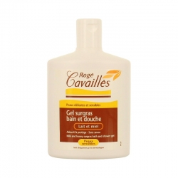 Rogé cavailles gel surgras bain et douche lait et miel 300ml