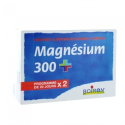 Boiron magnésium 300+ cure de 20 jours x2