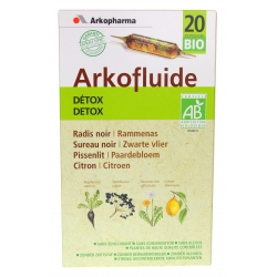 Arkofluide detox bio ampoules 20 x 15 ml 