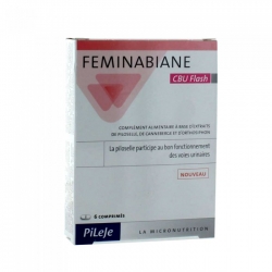 Pileje Feminabiane CBU Flash 6 comprimés