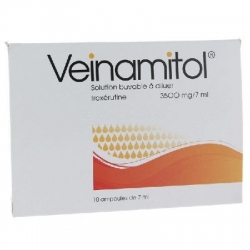 Veinamitol 10 ampoules