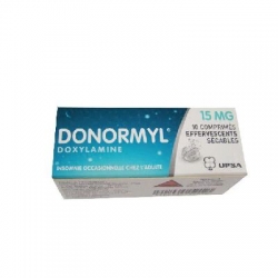 Donormyl 15 mg effervescent 10 comprimés