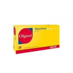 Oligosol magnésium 28 ampoules