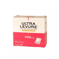 Ultra levure 100mg poudre pour suspension buvable 20 sachets