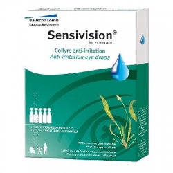 Sensivision au plantain collyre anti-irritation 0.4 ml 10 unidoses