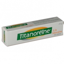 Titanoréïne à la lidocaïne 20g