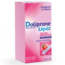 Doliprane Liquiz 300mg 12 sticks