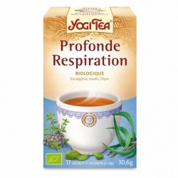 Yogi tea profonde respiration 17 sachets