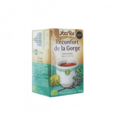 Yogi tea reconfort de la gorge 17 sachets