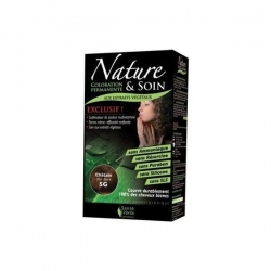 Santé verte nature & soin coloration permanente châtain clair doré 5g 129ml