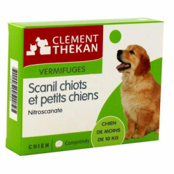 Scanil vermifuge chiots et petits chiens 6 comprimés