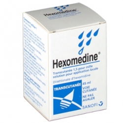 Hexomedine Transcutanee 1,5 Pour Mille 45Ml