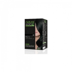 Santé verte nature & soin coloration permanente noir intense 1n