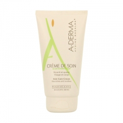 A-derma crème de soin visage et corps peaux irritées 150ml