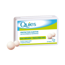 Quies cire naturelle protection auditive 12 paires