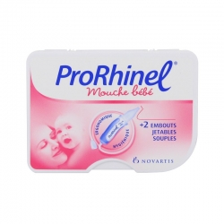 Novartis prorhinel mouche bébé + 2 embouts jetables