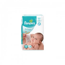 Pampers couches ProCare taille 0 1-25 kg 38 couches